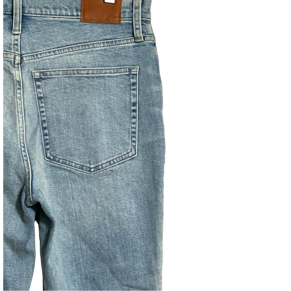 J Crew NWT Full Length Light Seacoast Wash Pocket Perfecting Bootcut Jeans SZ 30 - Picture 9 of 15